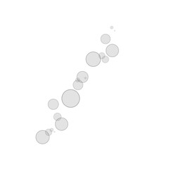 Bubbles Shape Decoration Element