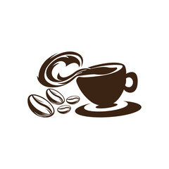 Coffee cup Logo Template vector icon