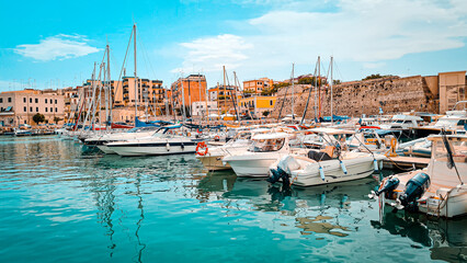 PORT OF BISCEGLIE - B.A.T. - PUGLIA, ITALY