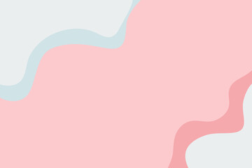 cute pastel pink and blue background with free space for text