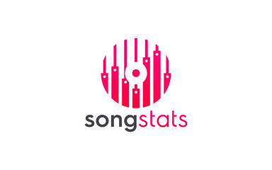 music and song logo design templates