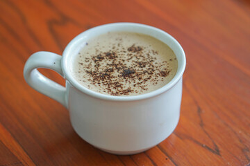 cup of cappuccino 