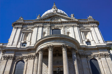 St Paul's cathedral close up