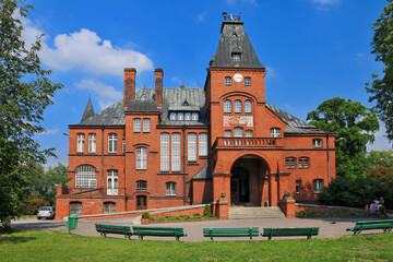 Palace in Kobylniki, Kuyavian-Pomeranian Voivodeship, Poland.