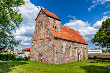Catholic church St. Antoni of Padua in Buk, West Pomeranian voivodeship, Poland.The church was...