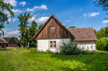 Fototapeta na wymiar Archeological Reserve Zawodzie, Kalisz, Greater Poland Voivodeship, Poland.