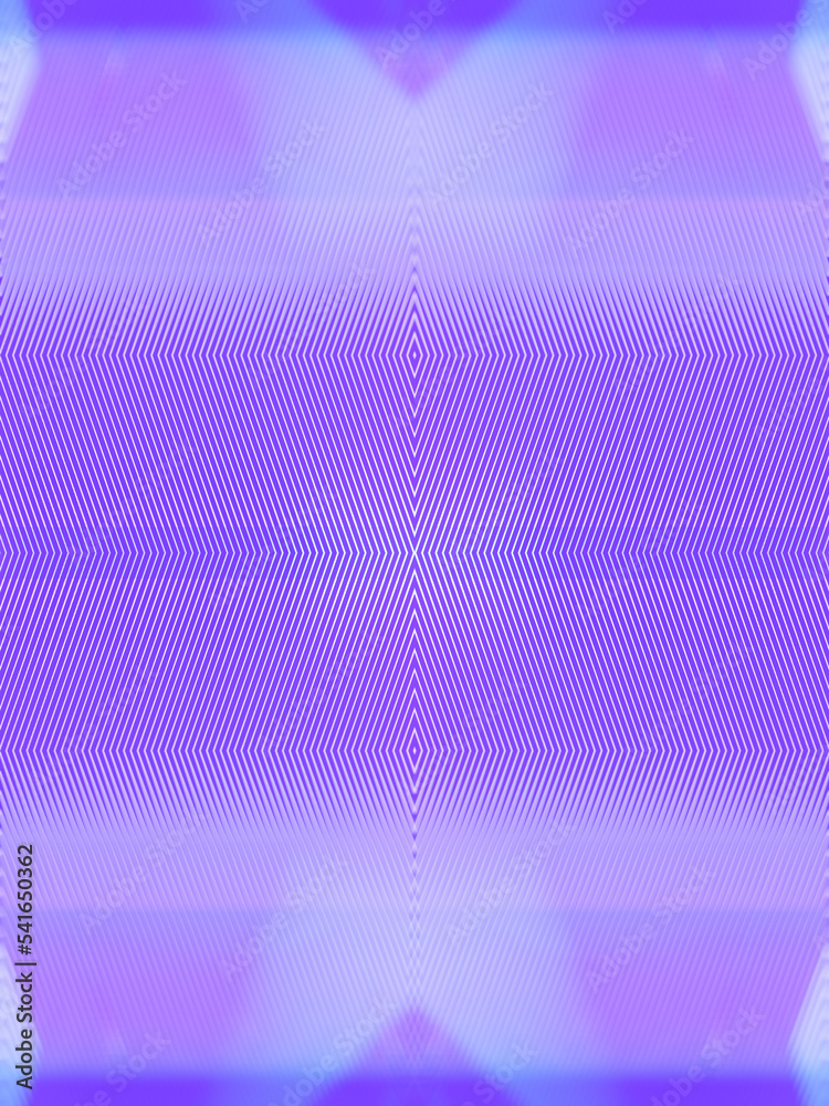 Poster Pattern of lines representing a three-dimensional geometric figure. 3d rendering digital illustration background