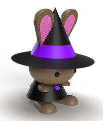 ハロウィーンうさぎ