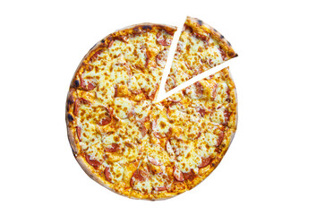 slice of pizza with cheese