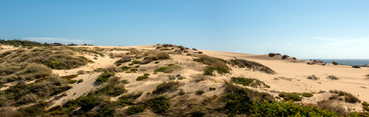 Guincho beach sand dunes