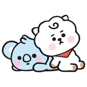 BT21 are a group of animated characters created by K-pop band BTS (Picture: Line Friends) You might have seen these cute little characters in your free sticker options in messaging apps.
