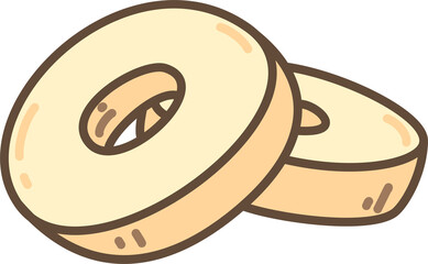 Baumkuchen Japanese Dessert