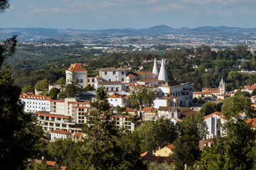 Fototapeta na wymiar Famous National Palace of Sintra