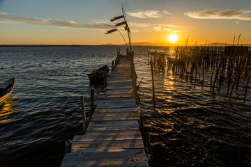 Old wooden palaphitic docks © Mauro Rodrigues