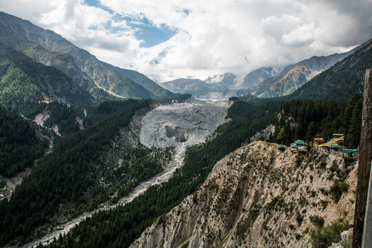 Glacier Fairy Meadows Nanga Parbat Mountains View