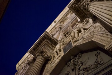 Fototapeta premium France is sculpted even at night