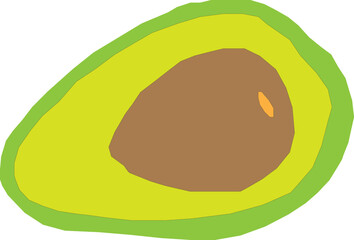 Avocado is delicious and healthy