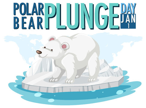  Polar Bear Plunge Day January icon