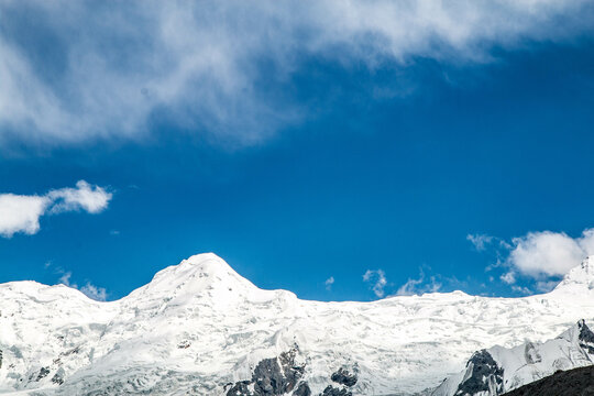 Fairy Meadows Nanga Parbat Blue Sky Clouds Beautiful Landscape Mountains View