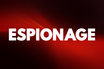 Espionage text quote, concept background