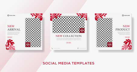 post banner for fashion sale. premium vector