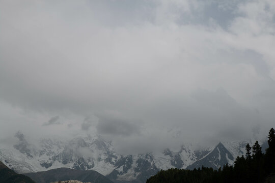 Fairy Meadows Nanga Parbat Beautiful Landscape Mountains View