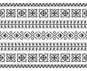 Seamless aztec ethnic tribal pattern. Background for fabric, wallpaper, card template, wrapping paper, carpet, textile, cover. ethnic style pattern