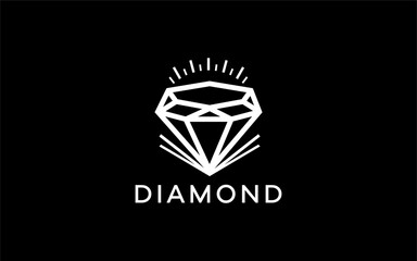 diamond and jewelry logo design templates