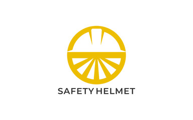 safety helmet logo design templates