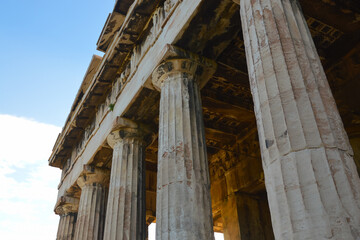 Naklejka premium Temple of Hephaestus, Athens, Greece