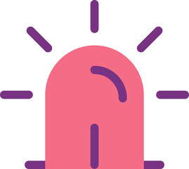 UI icons Medicine flat color vector