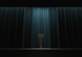 Conference Speech Podium