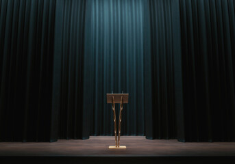 Conference Speech Podium