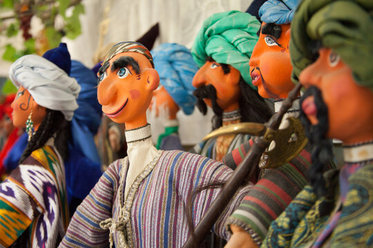 From the collection of dolls - Ali Baba and forty thieves - from Bukhara.
