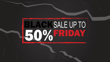 black friday sale up 50% background wallpaper