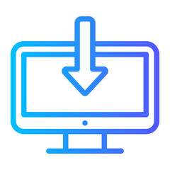 Line Flaticon gradient icon