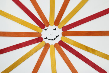 symbolische Darstellung einer Sonne