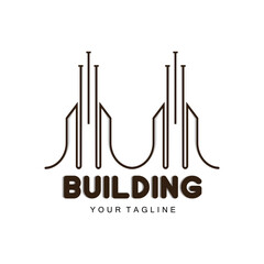 Home Design Logo, Building Logo, Property And Construction Company Icon