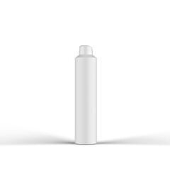 Aerosol Plastic Bottle 3D Rendering