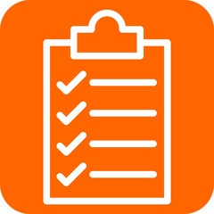 Obraz premium checklist Icon Style