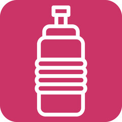 Water Jar Icon Style