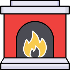 Fireplace Which Can Easily Modify Or Edit
