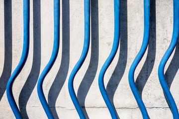 blaues Gitter im Detail