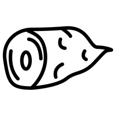 potato sweet icon
