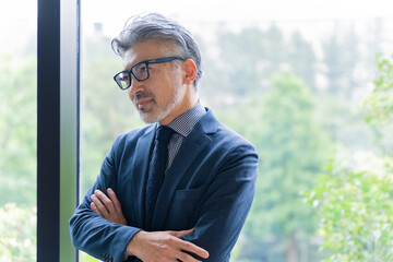 ビジネスマン・シニア男性