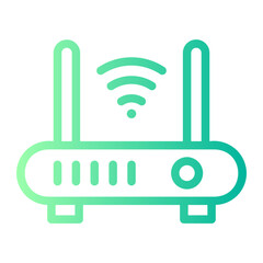 wifi gradient icon