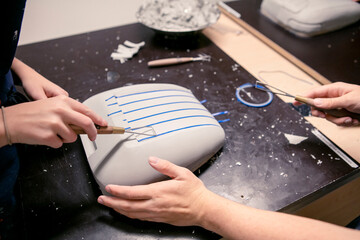 Clay model design phase