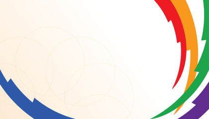 Various types of sport competition 2021. Banner Flyer Brochure Fat design style vector. sport celebration game partevery four years.