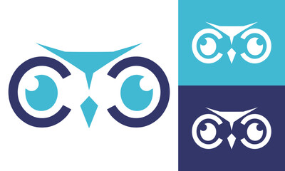 illustration of a set of owls