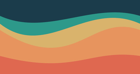 abstract colorful liquid wave background